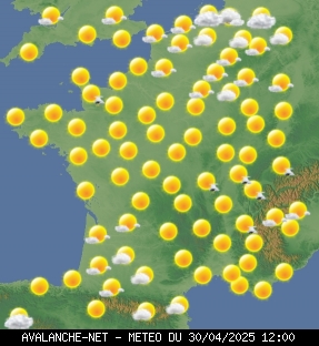 Accés aux prévisions meteo